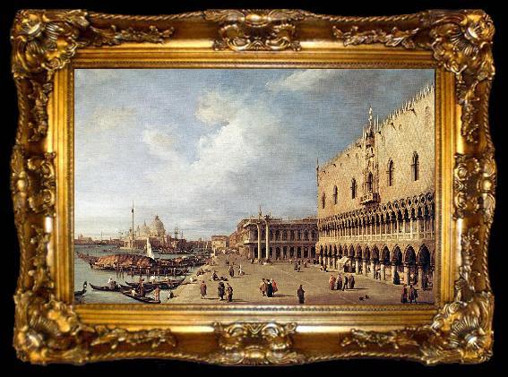framed  Canaletto View of the Ducal Palace f, ta009-2