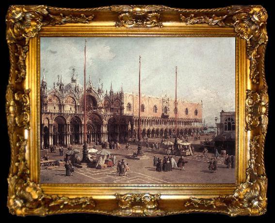 framed  Canaletto Piazza San Marco: Looking South-East, ta009-2