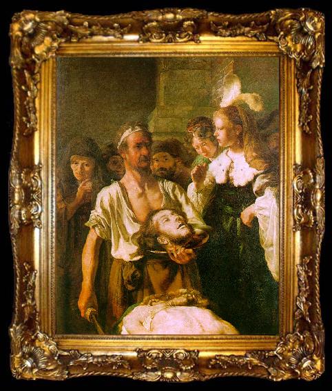 framed  Carel Fabritus The Beheading of John the Baptist, ta009-2