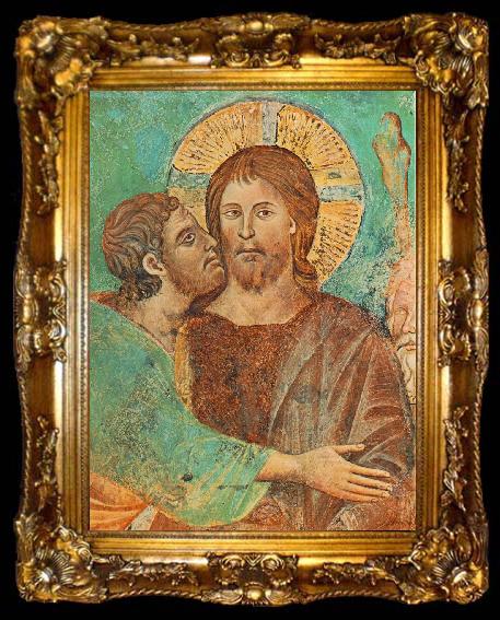 framed  Cimabue The Capture of Christ (detail) fdg, ta009-2