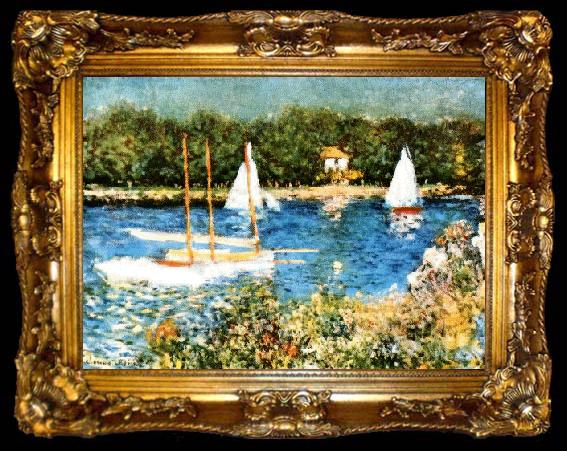 framed  Claude Monet The Seine at Argenteuil, ta009-2