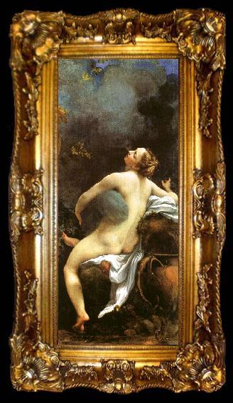 framed  Correggio Jupiter and Io, ta009-2