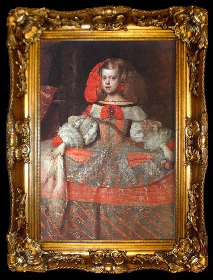 framed  Diego Velazquez The Infanta Margarita, ta009-2