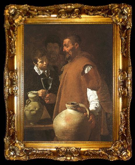framed  Diego Velazquez The Waterseller of Seville, ta009-2