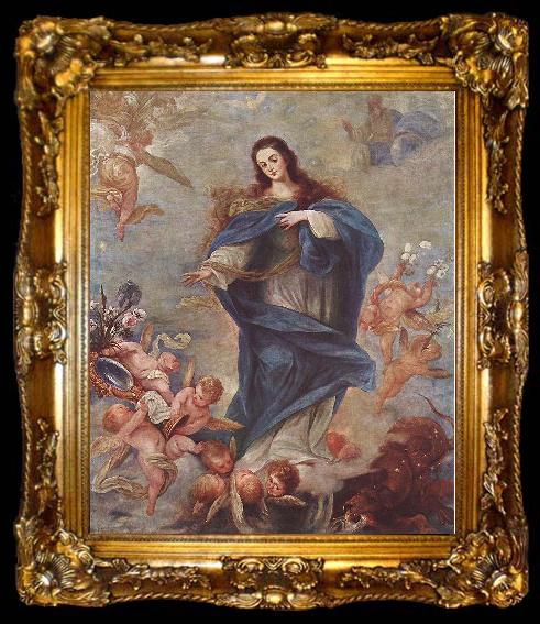 framed  ESCALANTE, Juan Antonio Frias y Immaculate Conception dfg, ta009-2