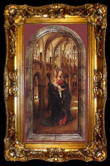 framed  EYCK, Jan van Madonna in the Church dfh, ta009-2