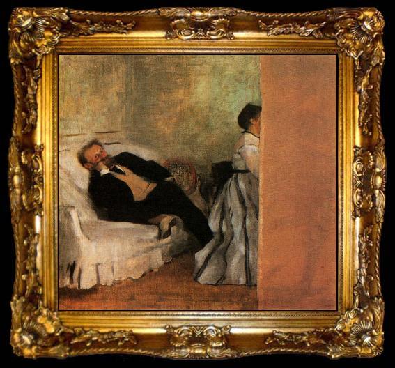 framed  Edgar Degas Mr Mrs Edouard Manet, ta009-2