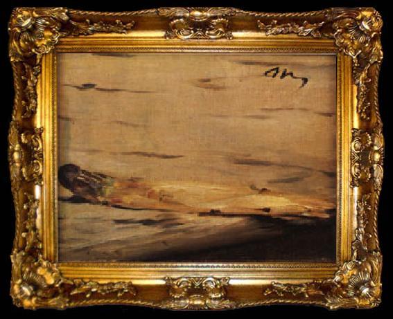 framed  Edouard Manet The Asparagus, ta009-2