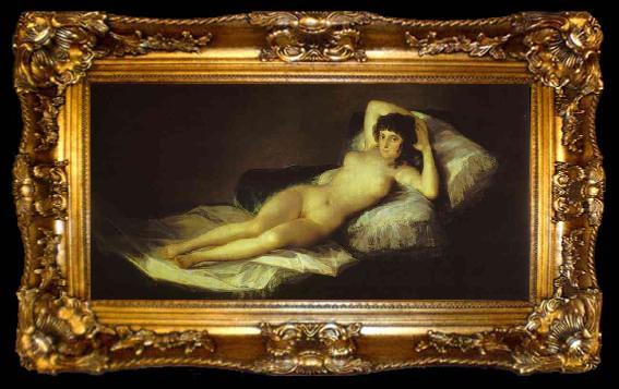 framed  Francisco Jose de Goya The Nude Maja, ta009-2