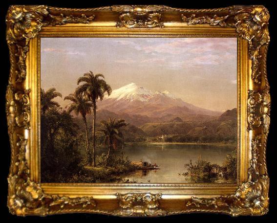 framed  Frederic Edwin Church Tamaca Palms, ta009-2