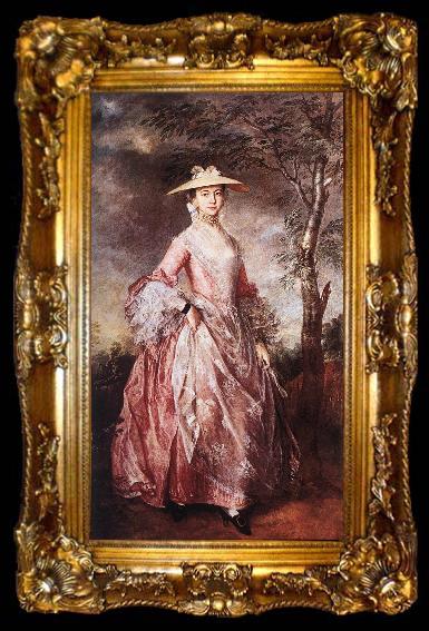framed  GAINSBOROUGH, Thomas Mary, Countess of Howe sd, ta009-2