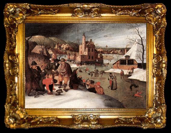 framed  GRIMMER, Abel Winter dh, ta009-2