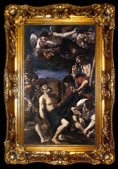 framed  GUERCINO The Martyrdom of St Peter  jg, ta009-2