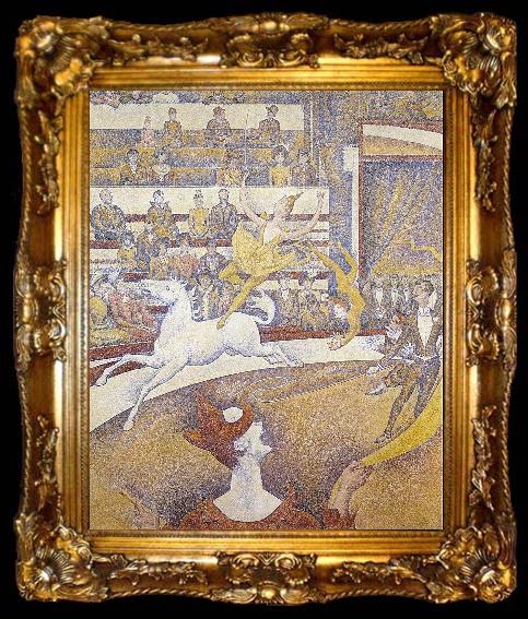 framed  Georges Seurat The Circus, ta009-2