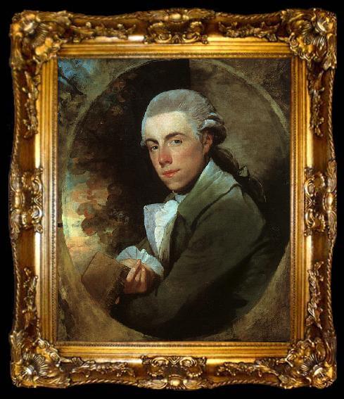 framed  Gilbert Charles Stuart Man in a Green Coat, ta009-2
