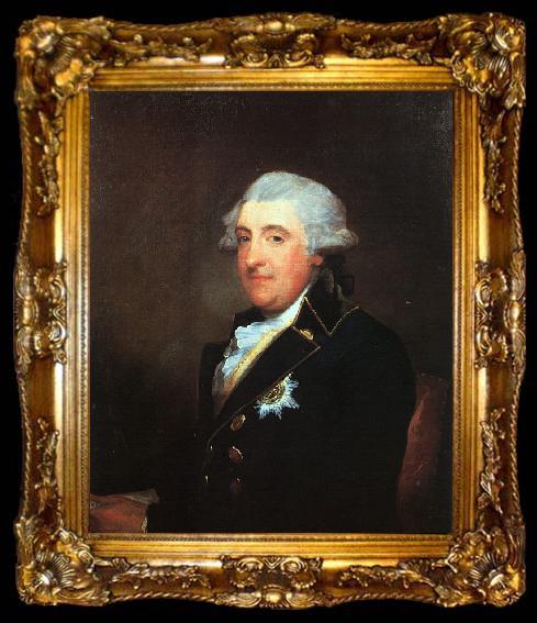 framed  Gilbert Charles Stuart John Quincy Adams, ta009-2
