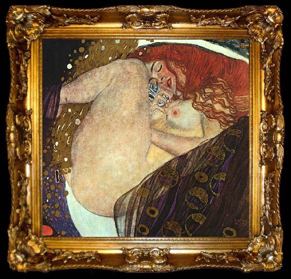 framed  Gustav Klimt Danae, ta009-2