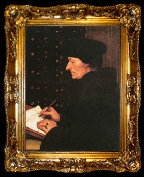 framed  Hans Holbein Erasmus, ta009-2
