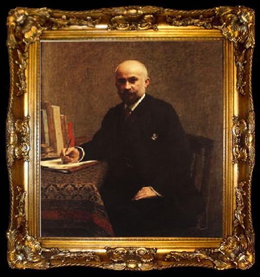 framed  Henri Fantin-Latour Adolphe Jullien, ta009-2