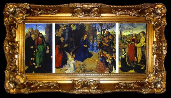 framed  Hugo van der Goes Portinari Altar, ta009-2