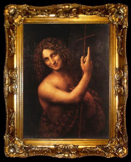 framed  LEONARDO da Vinci Leda h, ta009-2