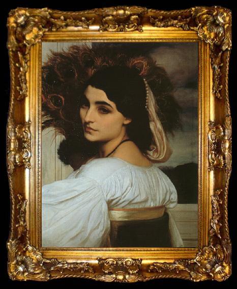framed  Lord Frederic Leighton Pavonia, ta009-2