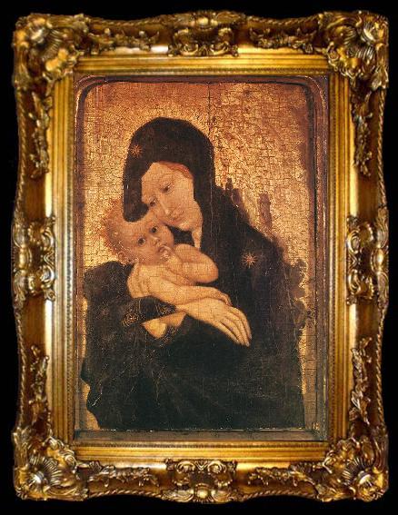 framed  MALOUEL, Jean Madonna and Child s, ta009-2