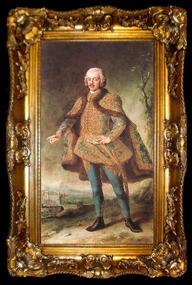framed  MEYTENS, Martin van Portrait of Denes BAnffy, ta009-2