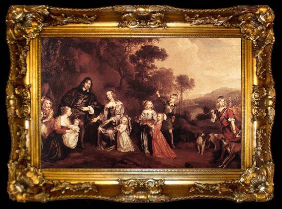 framed  MIJTENS, Jan The Family of Willem Van Der Does s, ta009-2