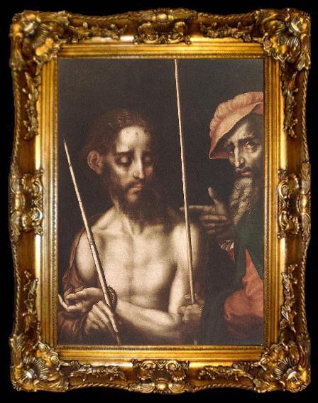framed  MORALES, Luis de Ecce Homo, ta009-2
