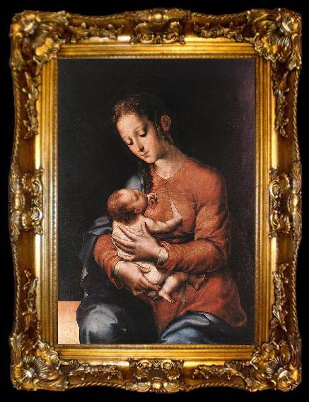 framed  MORALES, Luis de Madonna with the Child gg, ta009-2
