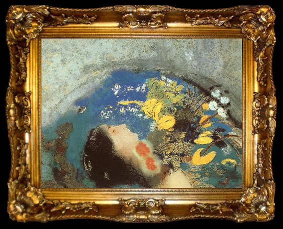 framed  Odilon Redon Ophelia, ta009-2
