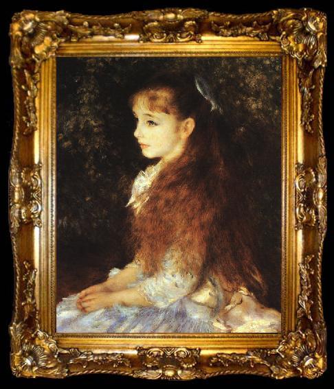 framed  Pierre Renoir Irene Cahen d