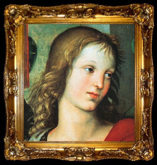 framed  Raphael Detail from the Saint Nicholas Altarpiece, ta009-2