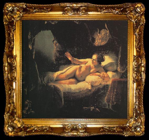 framed  Rembrandt Danae, ta009-2