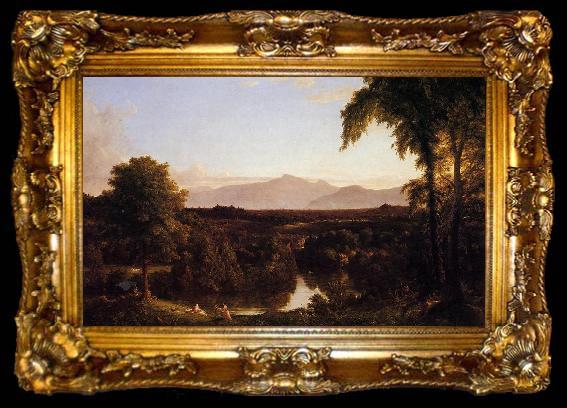framed  Thomas Cole View on the Catskill  Early Autumn, ta009-2