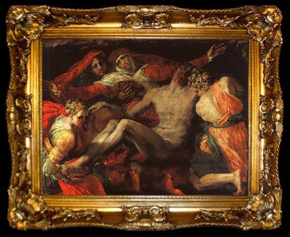 framed  Rosso Fiorentino Pieta, ta009-2
