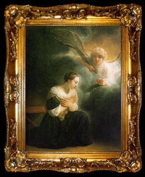 framed  Samuel Dircksz van Hoogstraten The Virgin of the Immaculate Conception, ta009-2