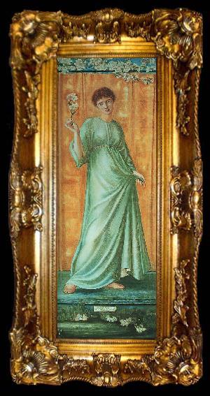 framed  Sir Edward Coley Burne-Jones Spring, ta009-2