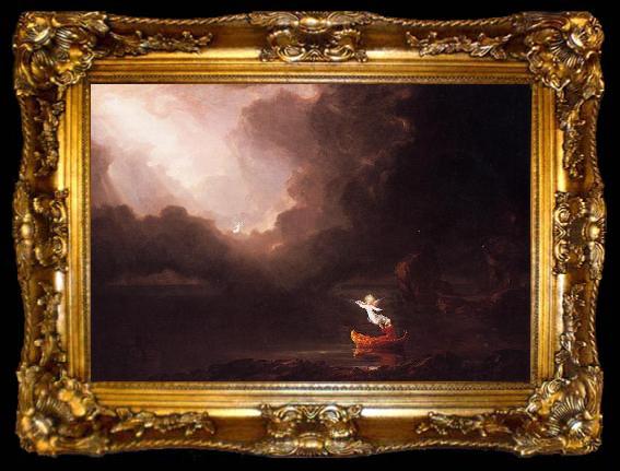 framed  Thomas Cole Voyage of Life Old Age, ta009-2