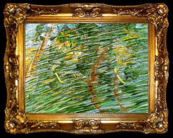 framed  Umberto Boccioni States of Mind I: Those Who Leave, ta009-2