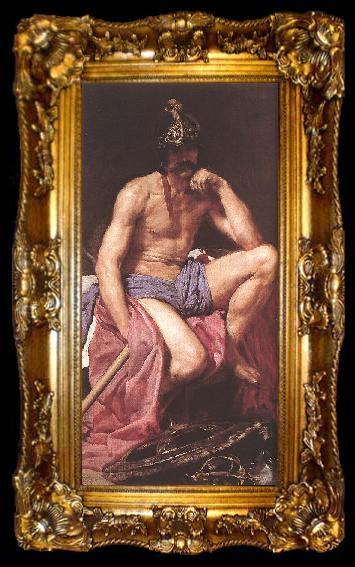 framed  VELAZQUEZ, Diego Rodriguez de Silva y Mars, God of War wet, ta009-2