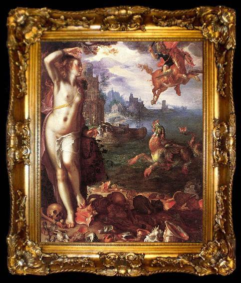 framed  WTEWAEL, Joachim Perseus and Andromeda wet, ta009-2