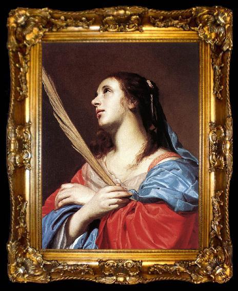 framed  OOST, Jacob van, the Elder Female Martyr aty, ta009-2