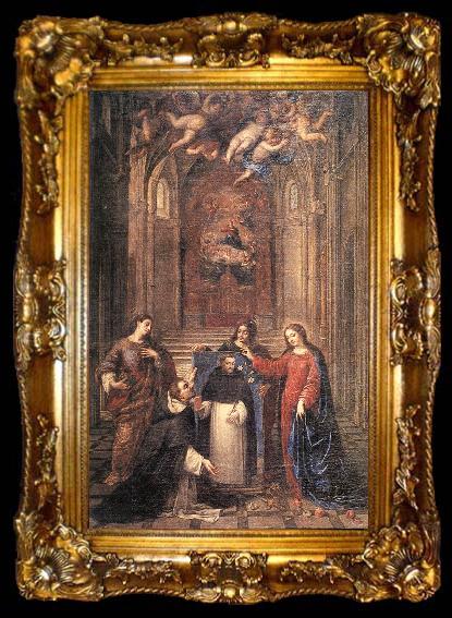 framed  PEREDA, Antonio de St Dominic, ta009-2