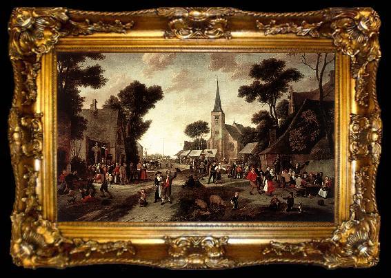framed  POEL, Egbert van der The Fair af, ta009-2