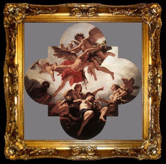 framed  RICCI, Sebastiano The Punishment of Cupid, ta009-2