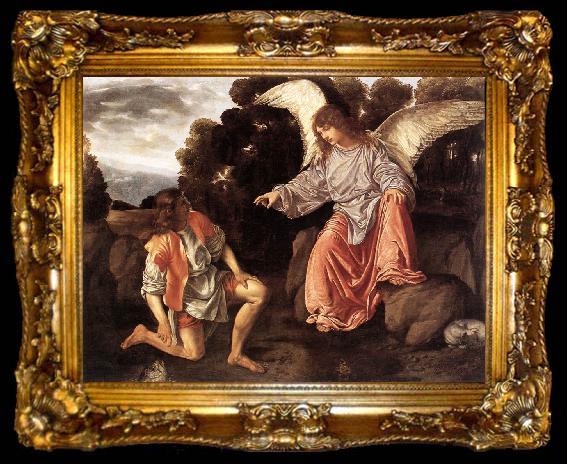 framed  SAVOLDO, Giovanni Girolamo Tobias and the Angel sf, ta009-2