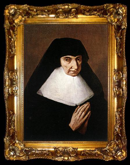 framed  TASSEL, Jean Portrait of Catherine de Montholon art, ta009-2