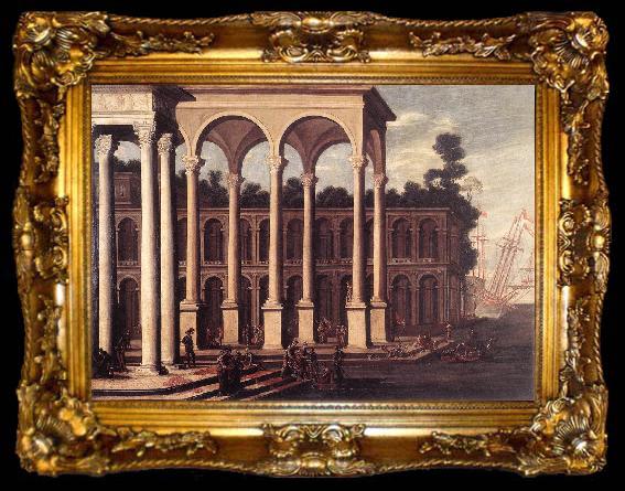 framed  TASSI, Agostino The Embarkation of a Queen ar, ta009-2